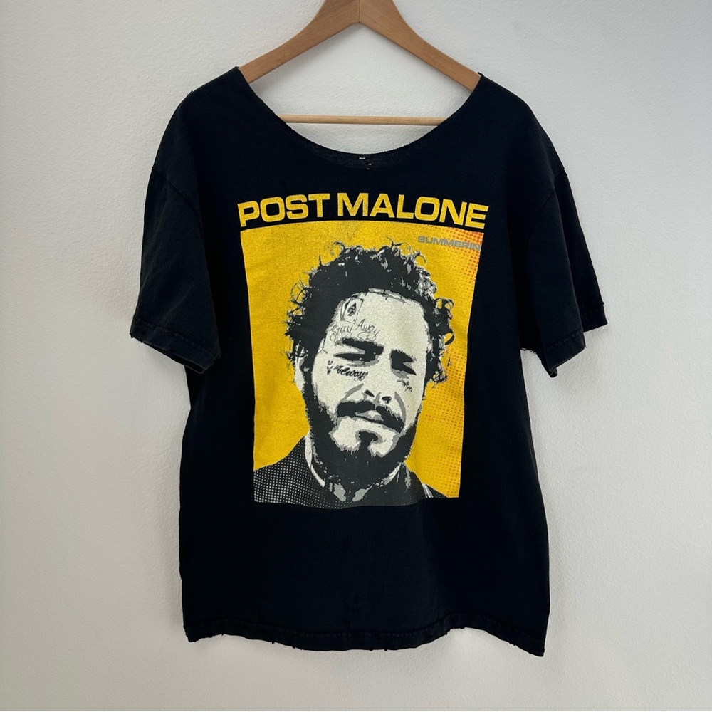 Post Malone Off The Shoulder Tee 2019 Tour Summerin